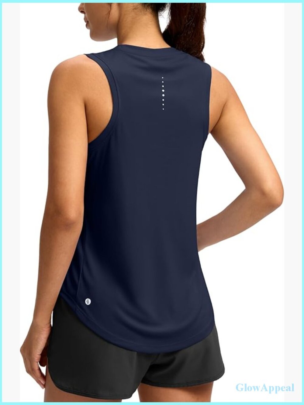 Lightweight Racerback Tank Top for Yoga Running Tennis Workouts